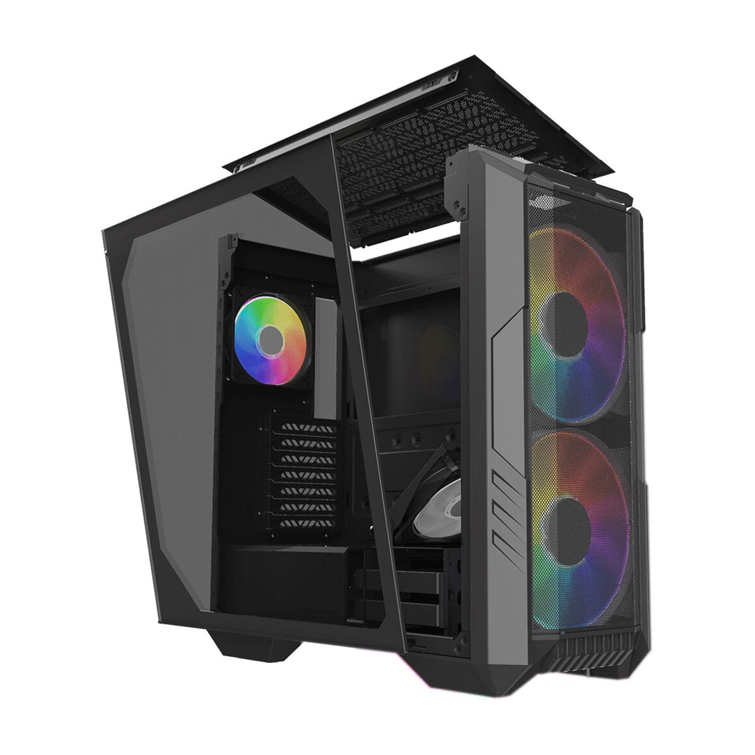 Cooler Master Haf 500 Mid Tower Case Black