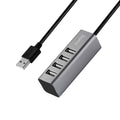 Hoco HB1 USB Hub – USB-A to 4-Port USB 2.0 for Charging & Data Sync