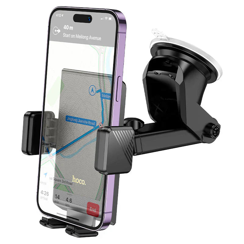 HOCO H49 Precious push-type car holder(center console)
