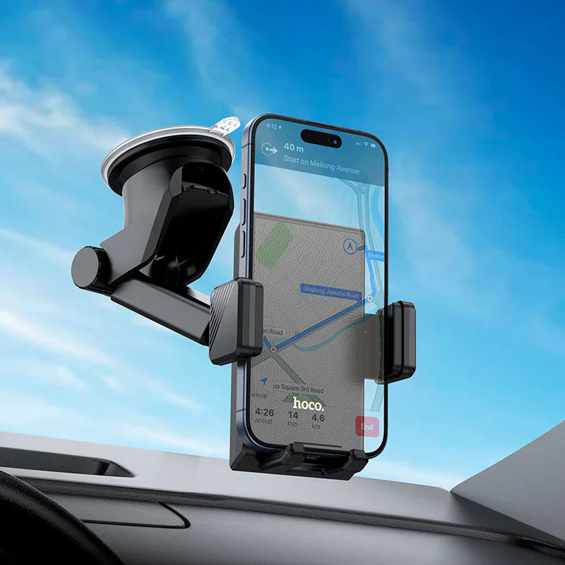 HOCO H49 Precious push-type car holder(center console)