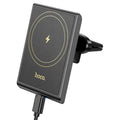 HOCO HW19 Precious magnetic wireless fast charging car holder(air outlet) - Black