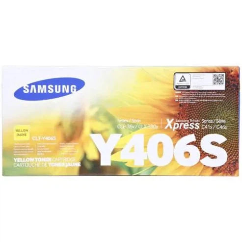 Samsung  CLT Y406S Toner Yellow