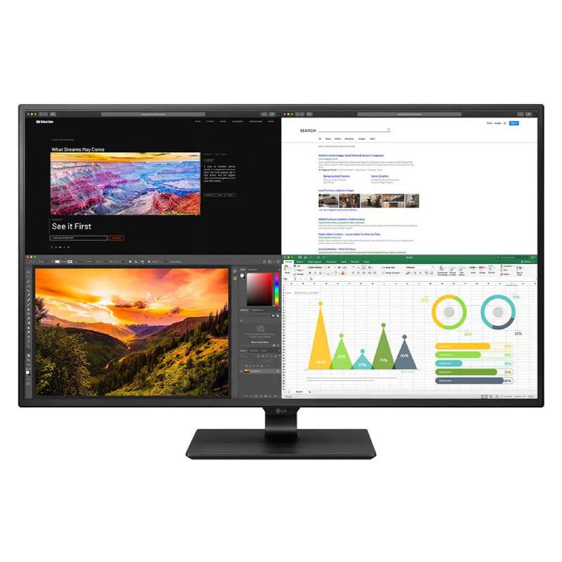 LG 42.5" IPS Panel 60Hz 8ms UHD 4K Gaming Monitor