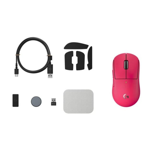 Logitech Pro X Superlight 2C Compact Wireless Gaming Mouse - Pink