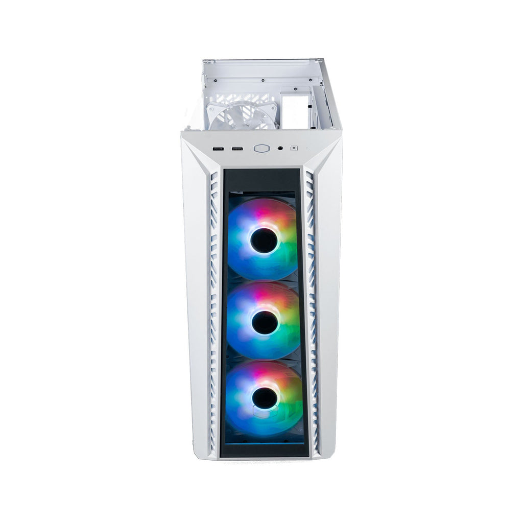Cooler Master Masterbox 520 Mid Tower Gaming Case - White