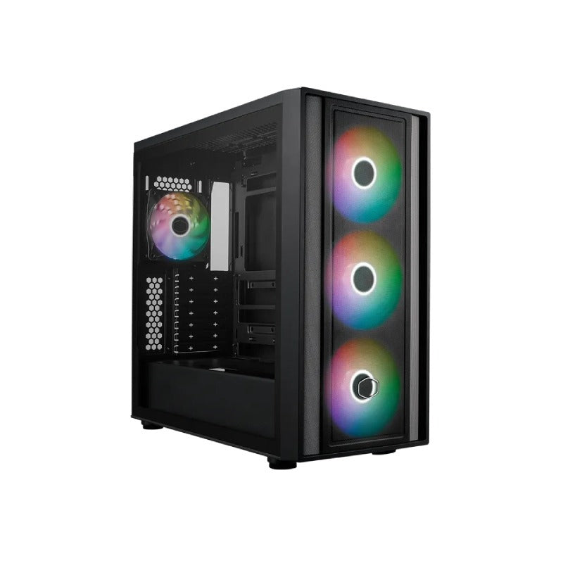 Cooler Master Mb600 Argb Mid Tower Case - Black