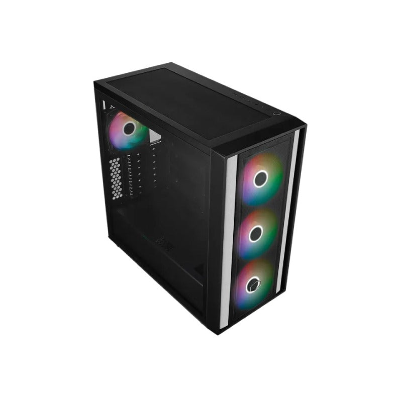 Cooler Master Mb600 Argb Mid Tower Case - Black