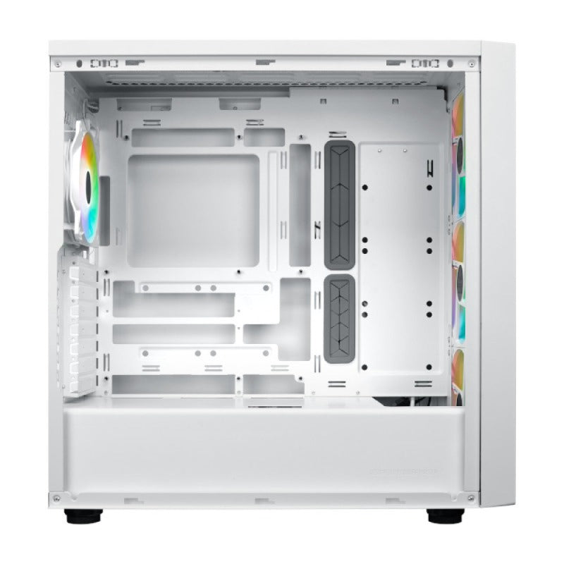 Cooler Master Mb600 Argb Mid Tower Case - White