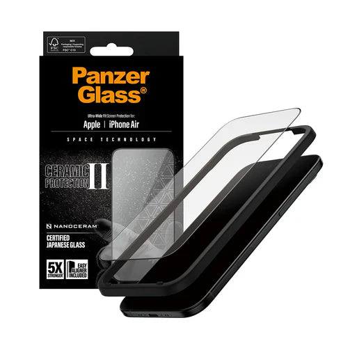 PanzerGlass Ceramic II Screen iPhone 17 Air 6.6 Inch Ultra