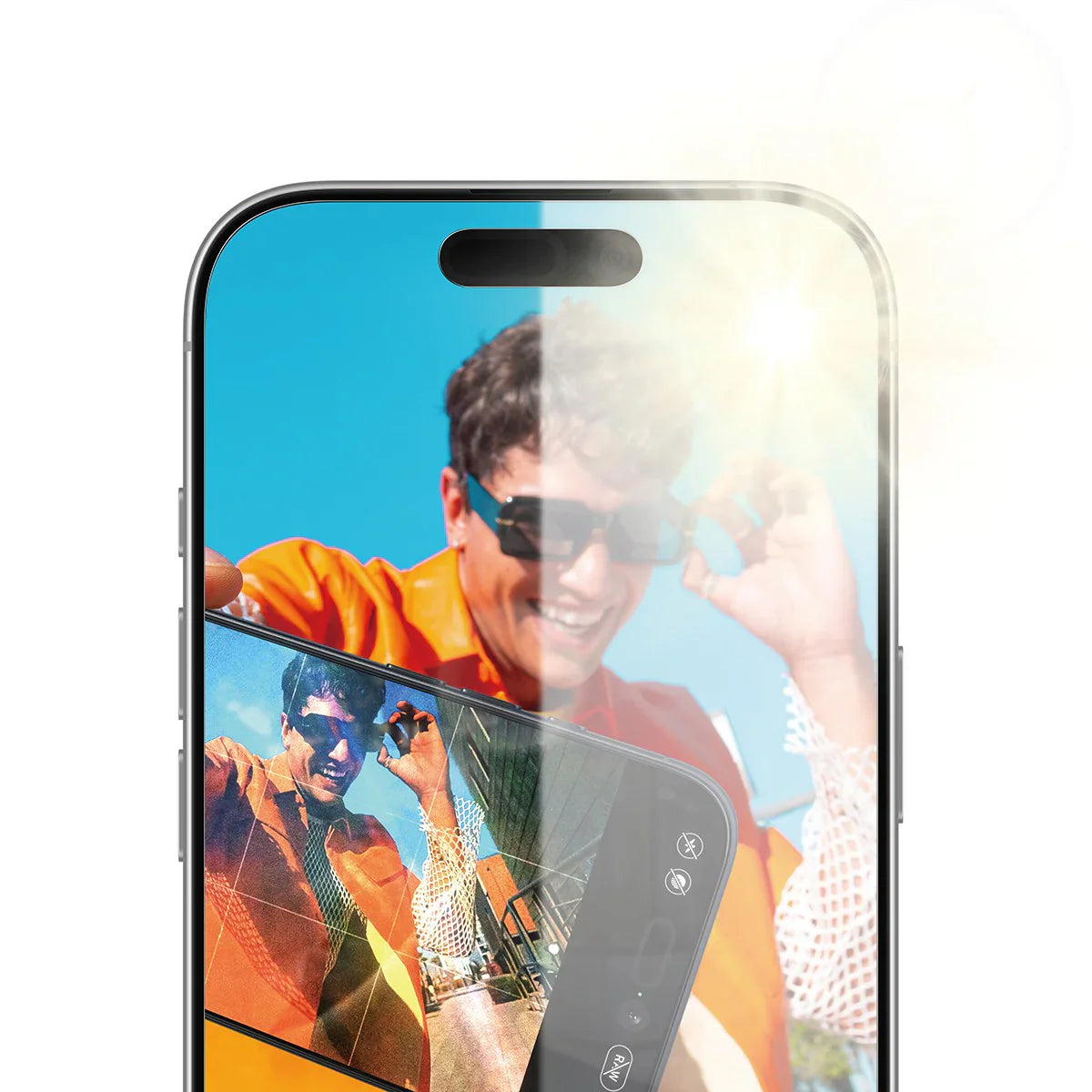 PanzerGlass Anti-Reflective Armor Screen Protector w. Easy Aligner iPhone 17 / 16 Pro
