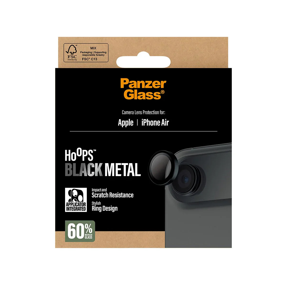 PanzerGlass Hoops Camera Lens Protector for iPhone 17 Air