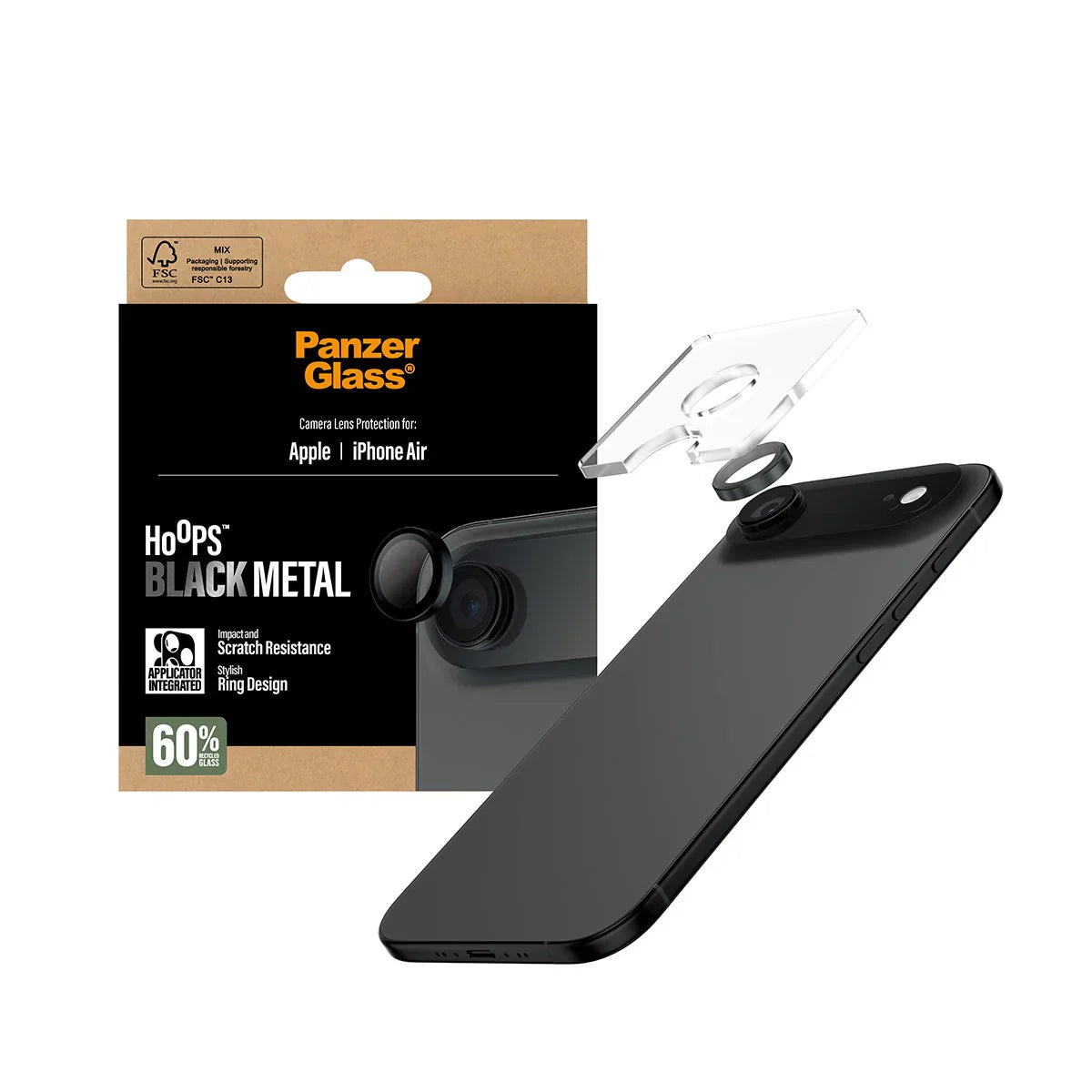 PanzerGlass Hoops Camera Lens Protector for iPhone 17 Air