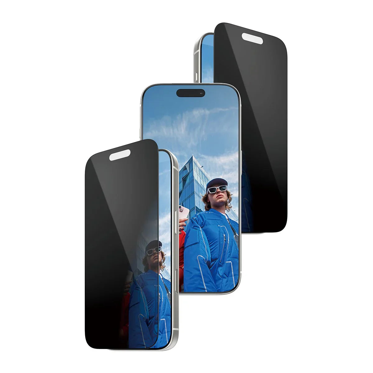 PanzerGlass Privacy Screen Protector Ultra-Wide Fit w. Fastfit In-a-Box iPhone 17 Pro