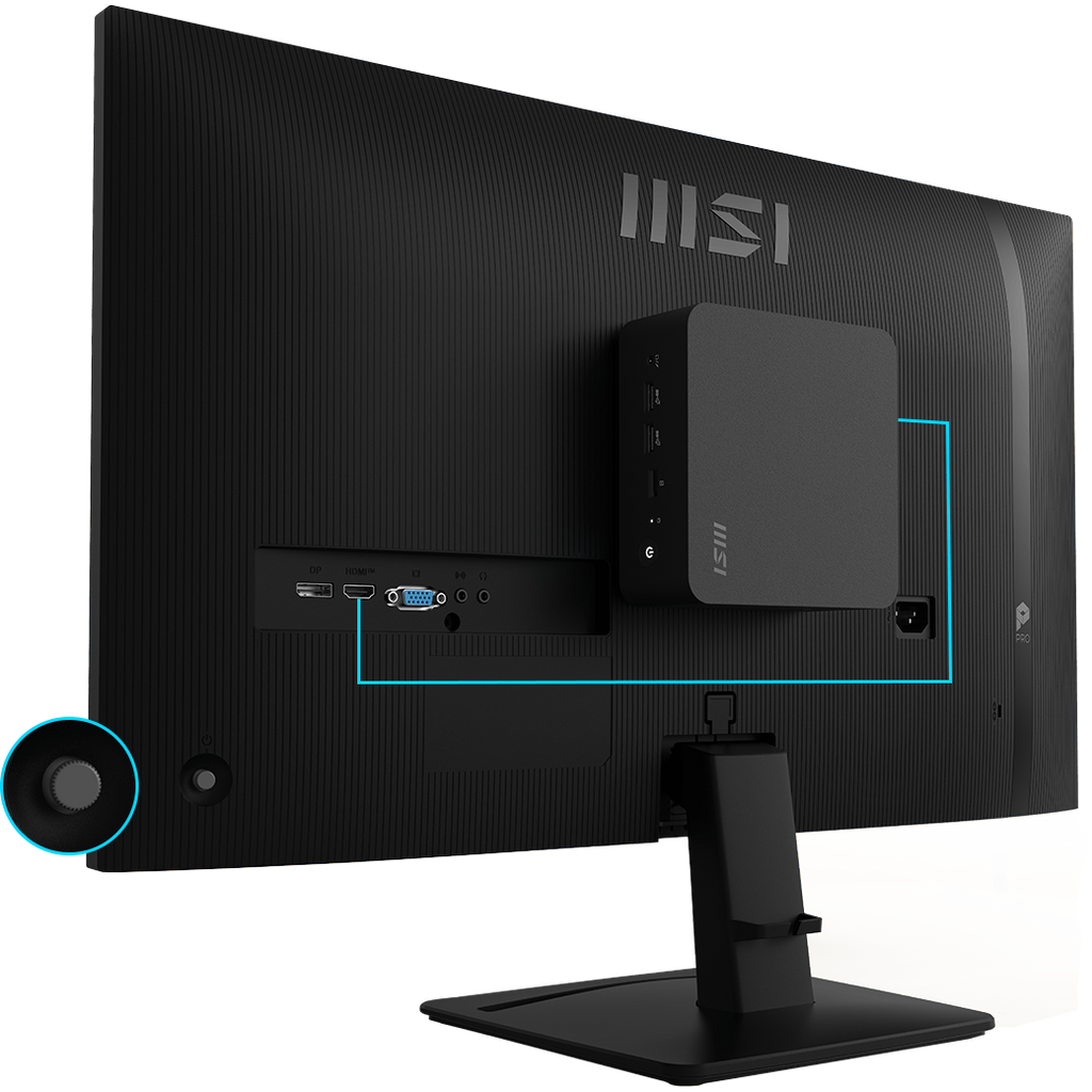 Msi Pro Mp275 E2 27 Inch 120Hz Fhd Hdmi 2.0 1Ms Ips Gaming Monitor Black