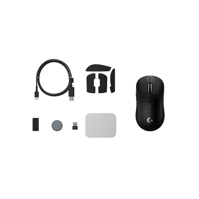 Logitech Pro X Superlight 2C Compact Wireless Gaming Mouse - Black