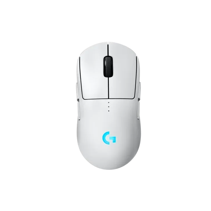 Logitech Pro 2 Lightspeed Wireless Gaming Mouse, Hero Sensor 2, 44000 Dpi, White