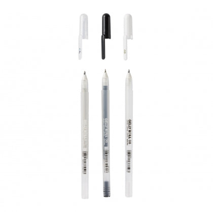 Sakura Gelly Basic Black-White-Clear