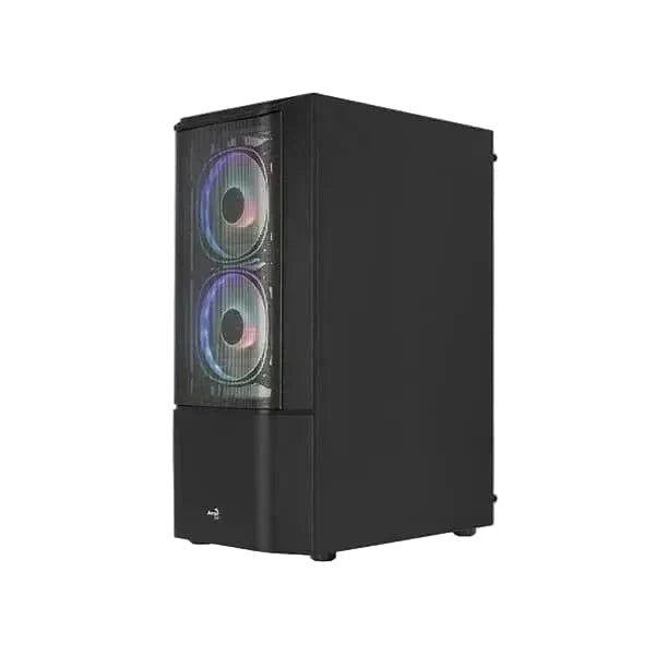 Aerocool Quantum Mesh V3 Rgb Mid Tower Case - Black