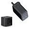 Ravpower Rp-Pc1062  75W Power Strip 5-Port With Ac Outlets Uk Plug + Travel Charger Adapter Offline Black