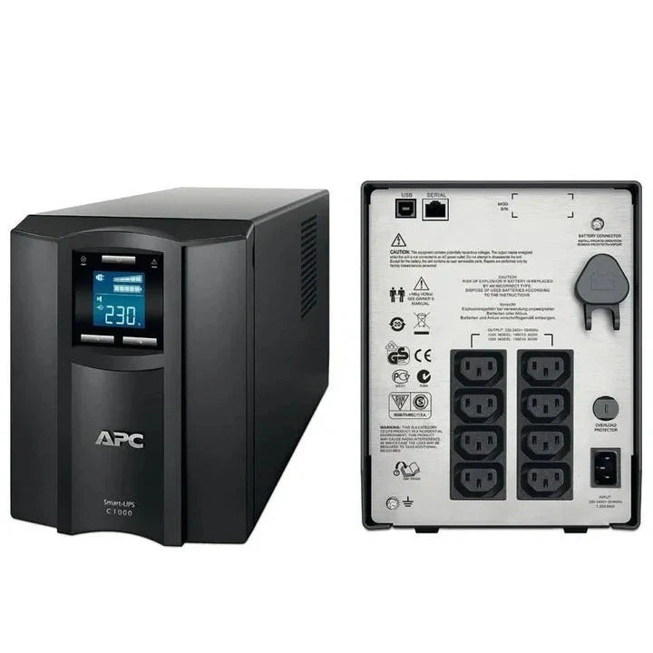 APC SMART-UPS C 1000VA LCD 230V WITH SMART-CONNECT (SMC1000IC)
