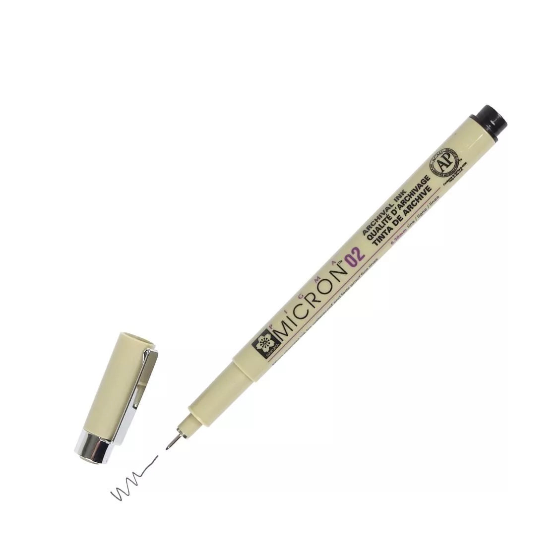 Pigma Permanent Ink Pen 0.2 Mm-Set Of 2 Piece
