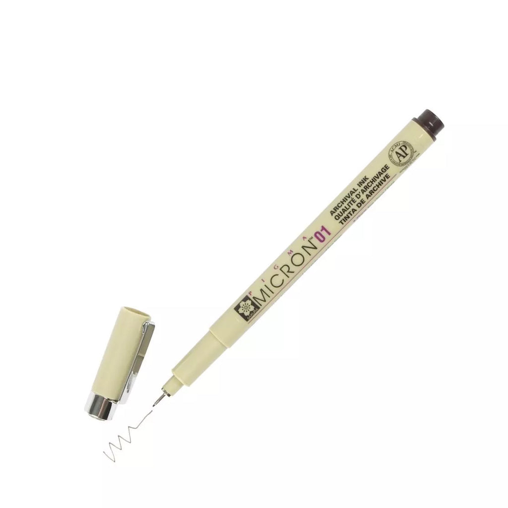 Pigma Permanent Ink Pen 0.1Mm-Set Of 2 Piece