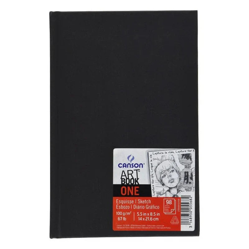 Canson, Sketchbook Art Book One, 27.9 X 35.6 Cm, 100 G, 98 Sheets