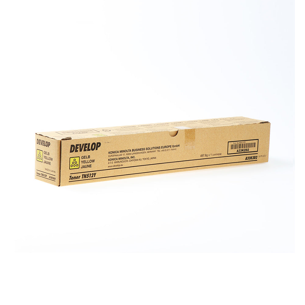 Konica Minolta Tn-512 Yellow Toner Cartridge