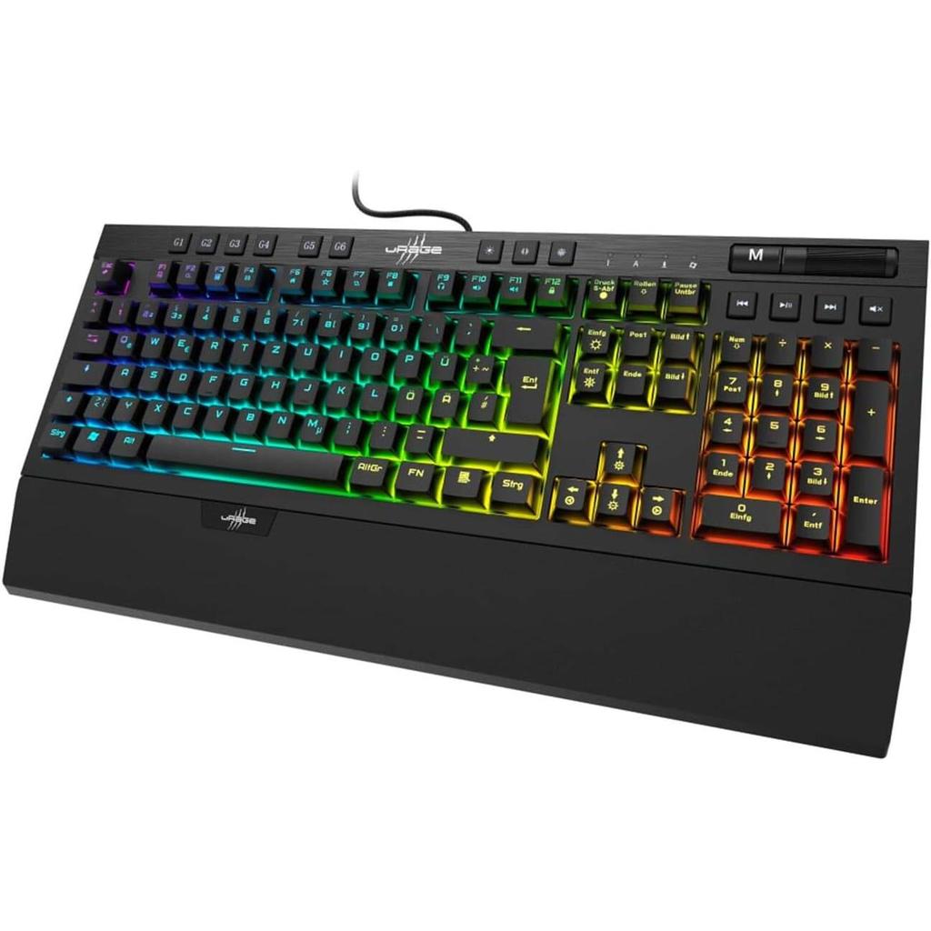 uRage Exodus 900 Mechanical Gaming Keyboard - 1.8M / 118 Keys / USB / Wired - Brown Switches