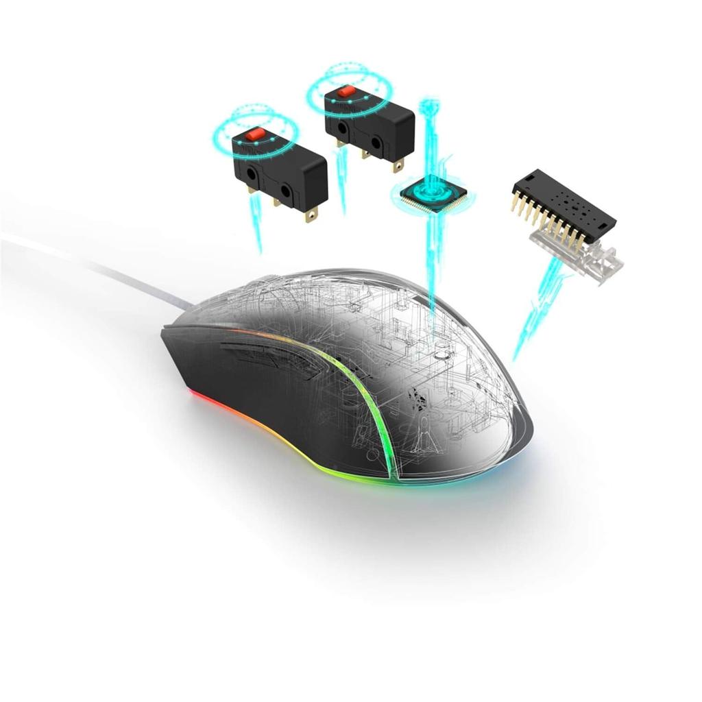 uRage Reaper 210 Gaming Mouse - Wired / Black