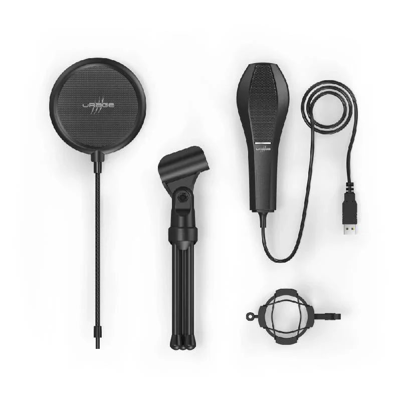 uRage Stream 400 Plus USB Gaming Microphone 2M USB Black
