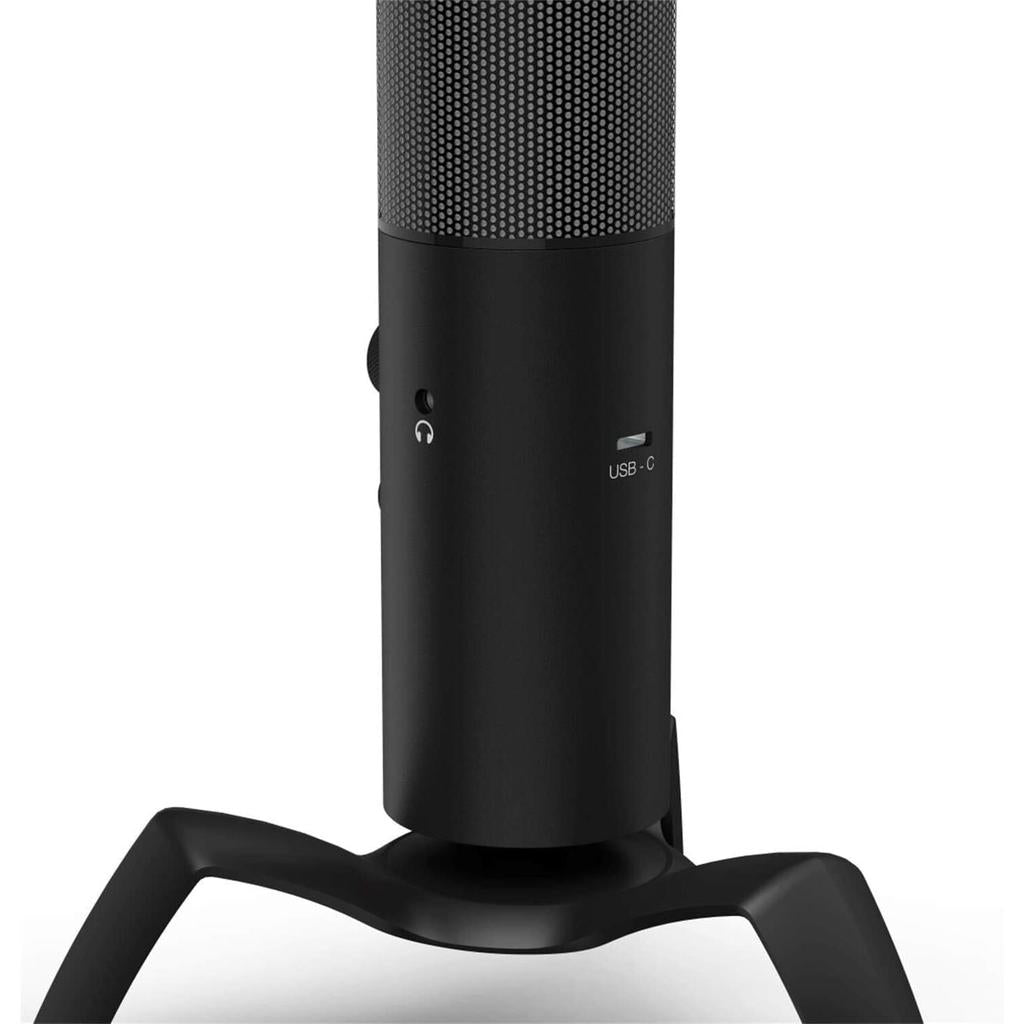 uRage Stream 750 HD USB Illuminated Streaming Microphone - 2.5M / USB / Wired - Black