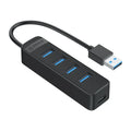 Orico 4 Port Usb3.0 Hub With Micro B Power Port