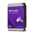 WD Purple 6TB Surveillance Hard Disk Drive - 5400 RPM Class SATA 6Gb/s 64MB Cache 3.5 Inch WD64PURZ