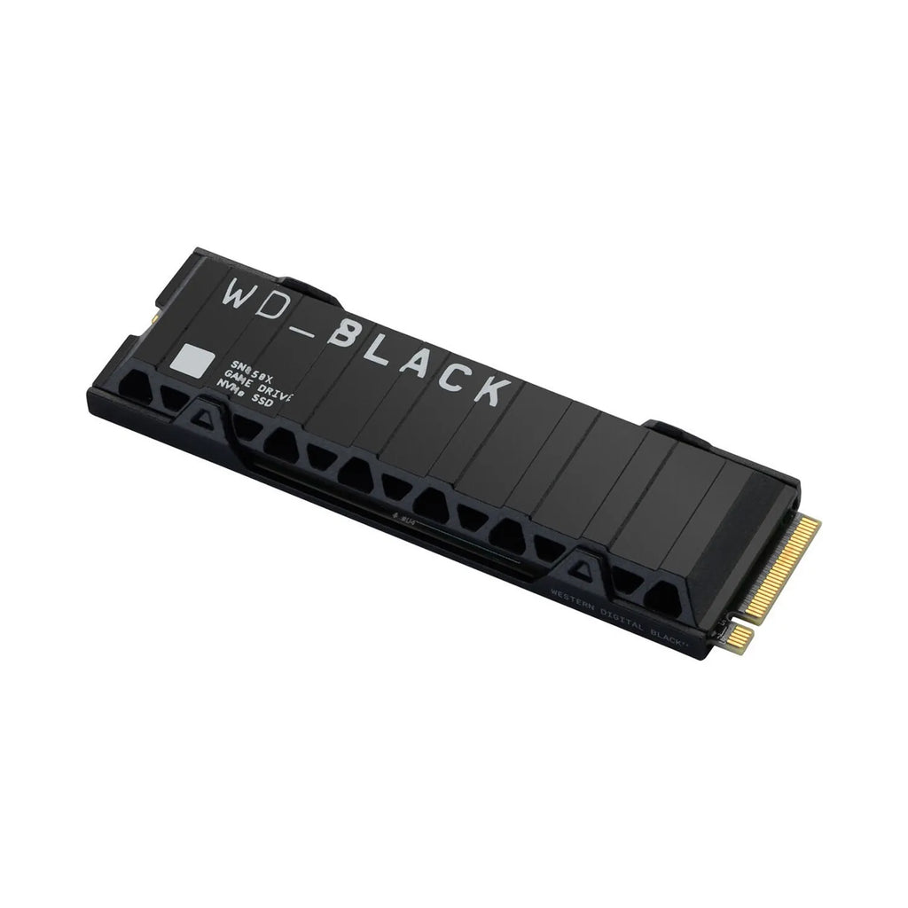 WD 8TB BLACK SN850X M.2 NVMe Internal Gaming SSD PCIe 4.0 With Heatsink PS5, 7200MB/s