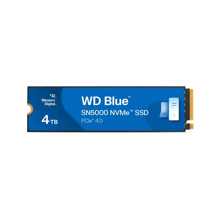 WD 4TB SN5000 Blue M.2 NVMe SSD PCIe Gen4, 5500MB/s