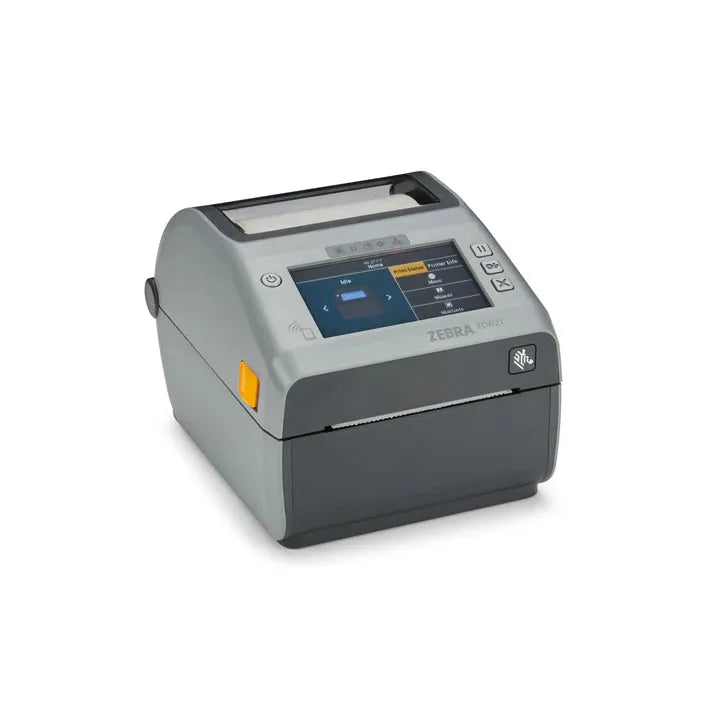 Zebra ZD621 4″ Thermal Transfer Label Printer 300 DPI USB Ethernet Serial BTLE5 EU/UK Cords